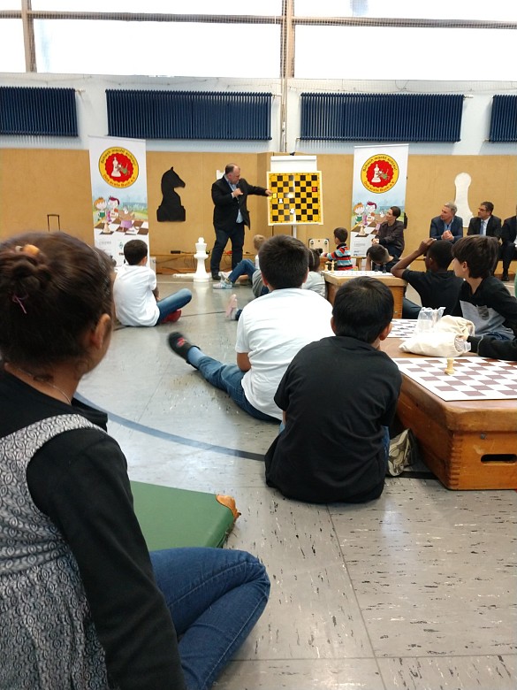 Schach mit der ganzen Schule