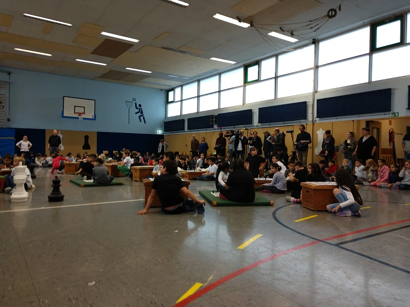 In der Sporthalle