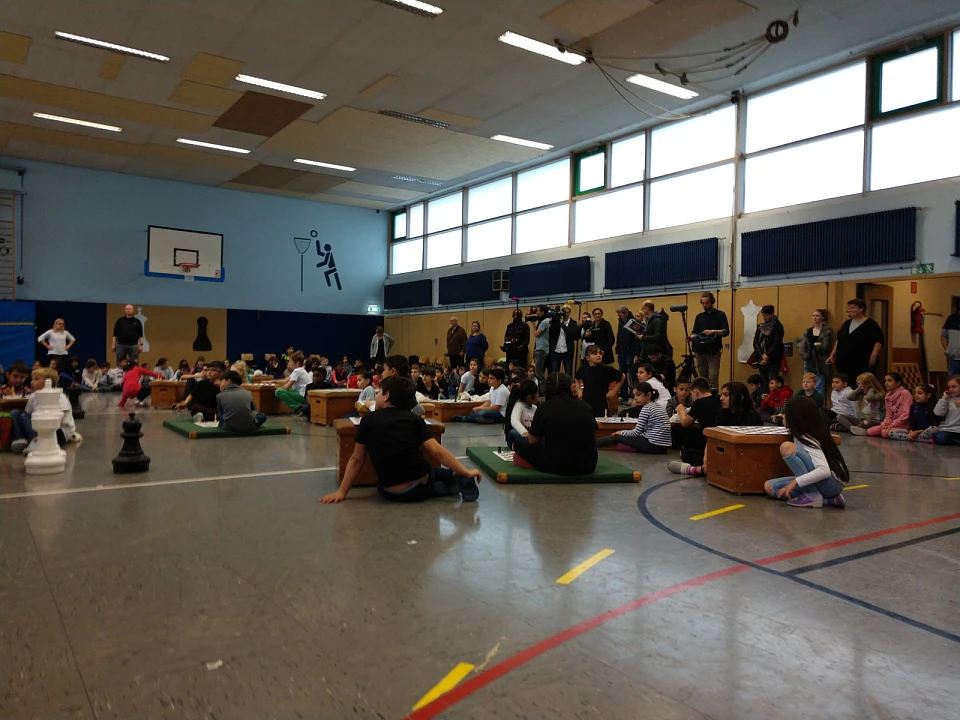 In der Sporthalle